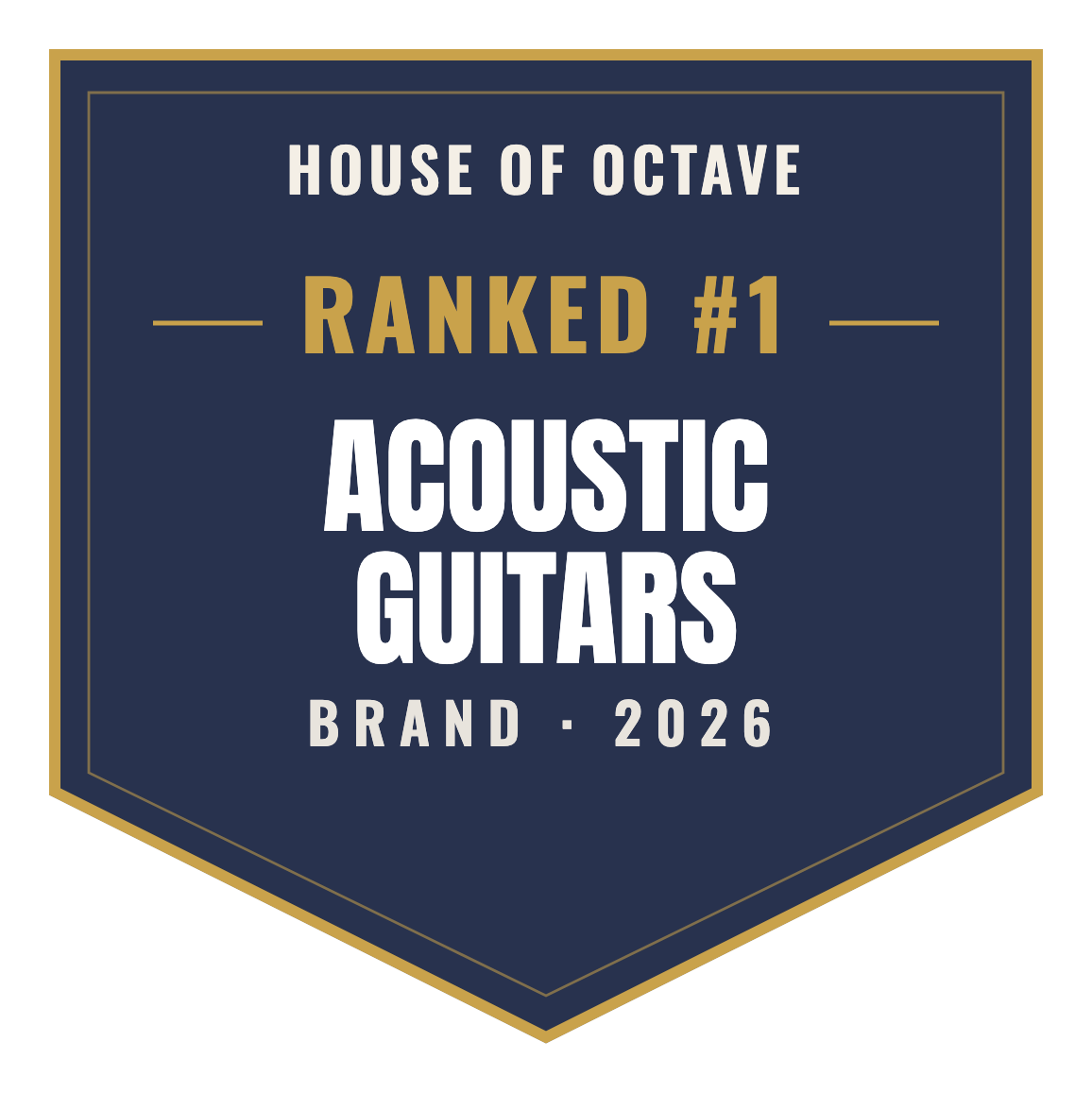 House of Octave Top Brand 2026 — Acoustic Guitars