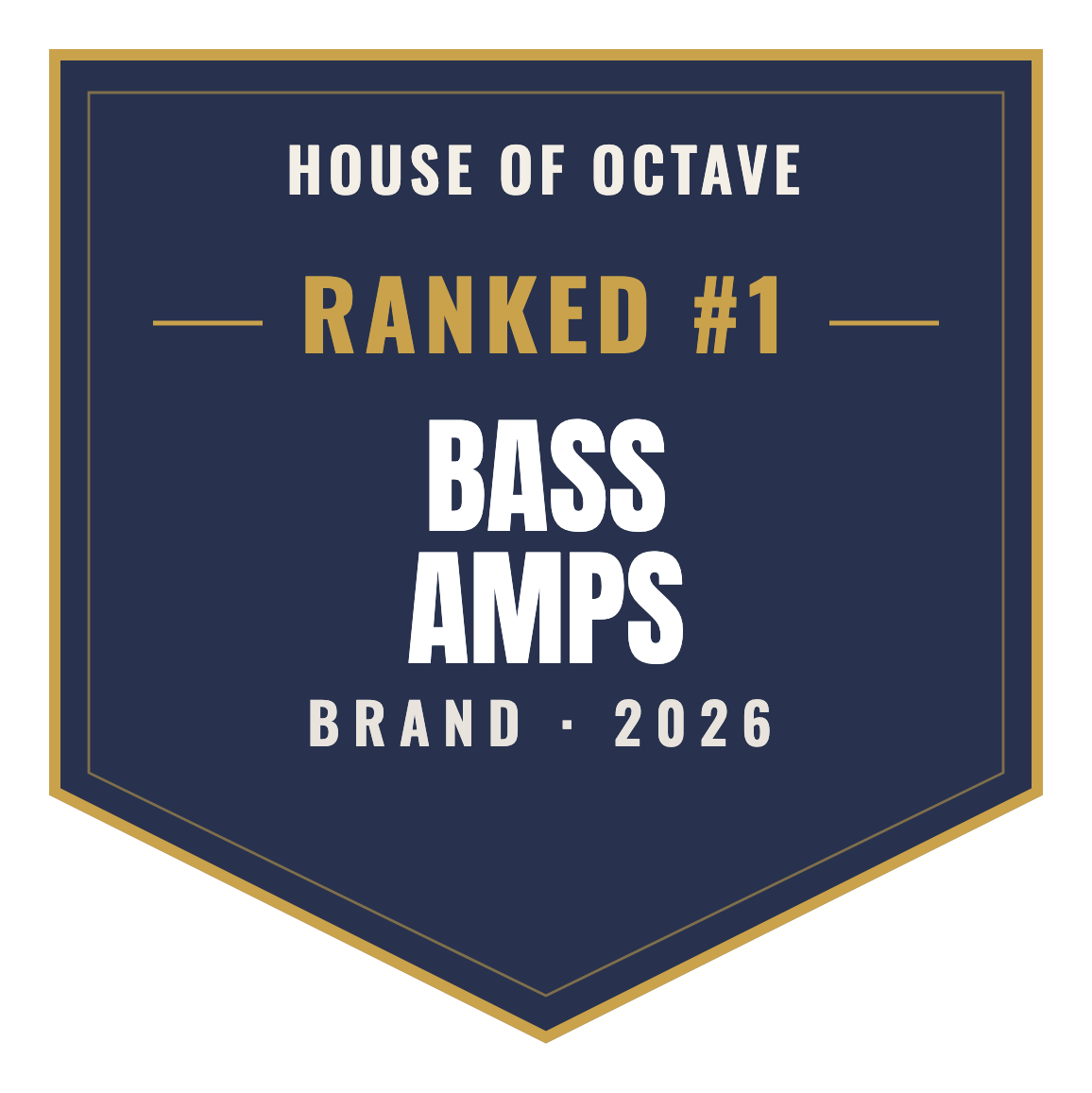 House of Octave Top Brand 2026 — Bass Amps