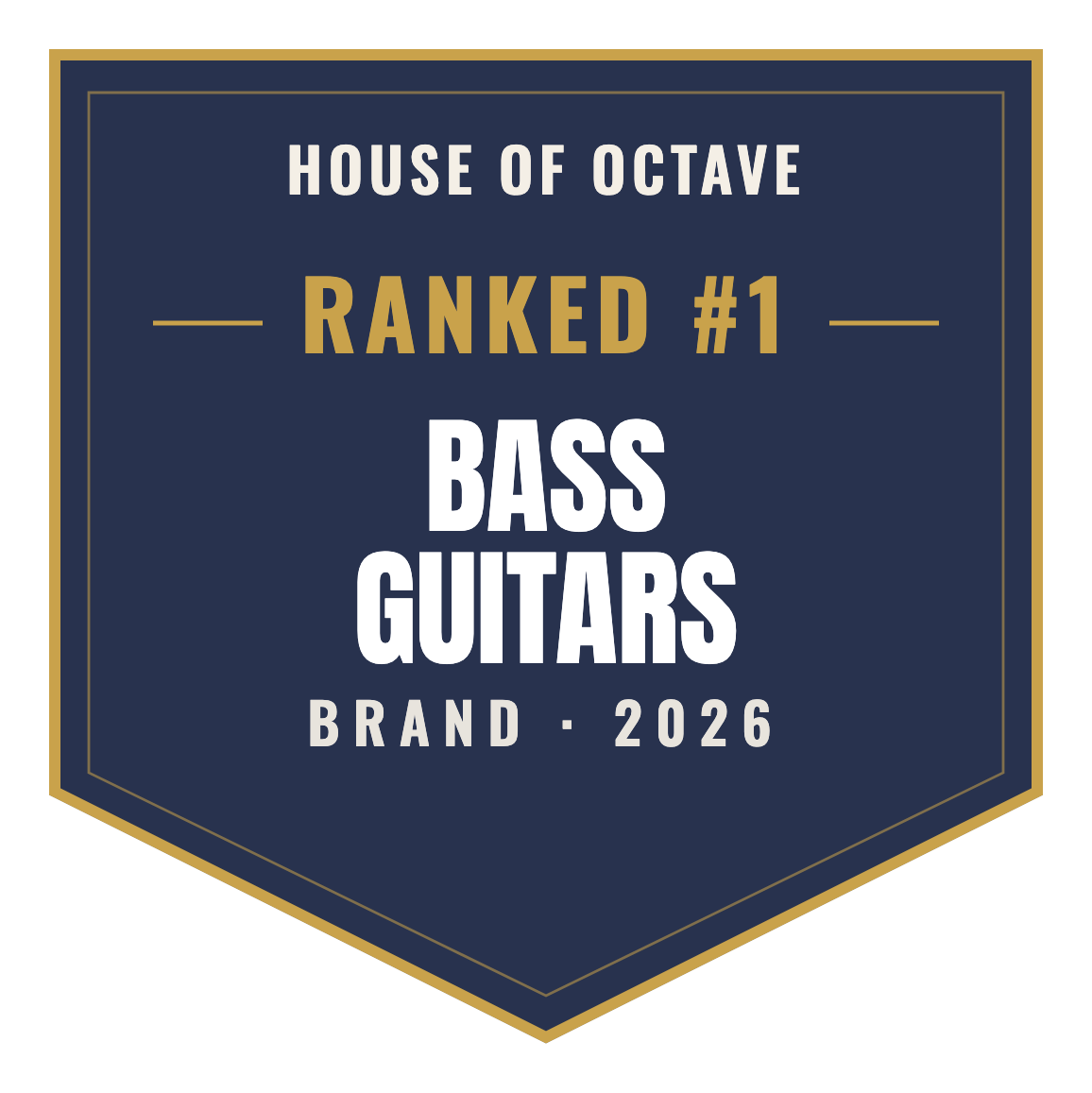 House of Octave Top Brand 2026 — Bass Guitars