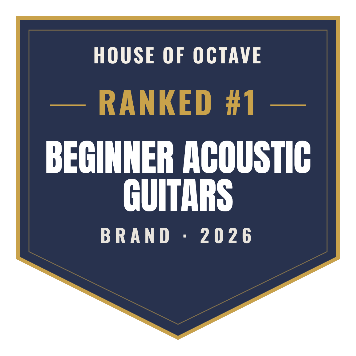 House of Octave Top Brand 2026 — Beginner Acoustic Guitars