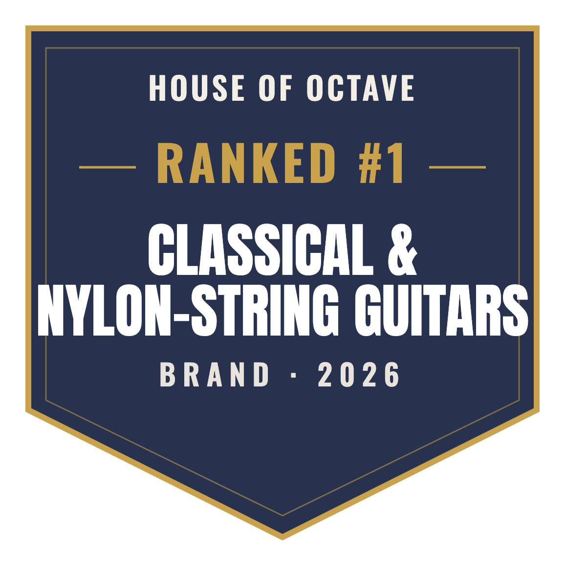 House of Octave Top Brand 2026 — Classical & Nylon-String Guitars