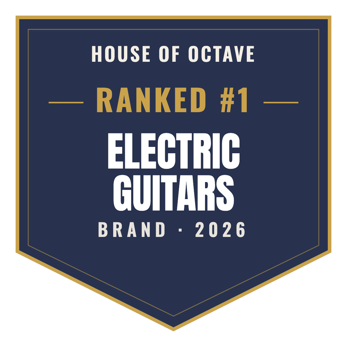 House of Octave Top Brand 2026 — Electric Guitars