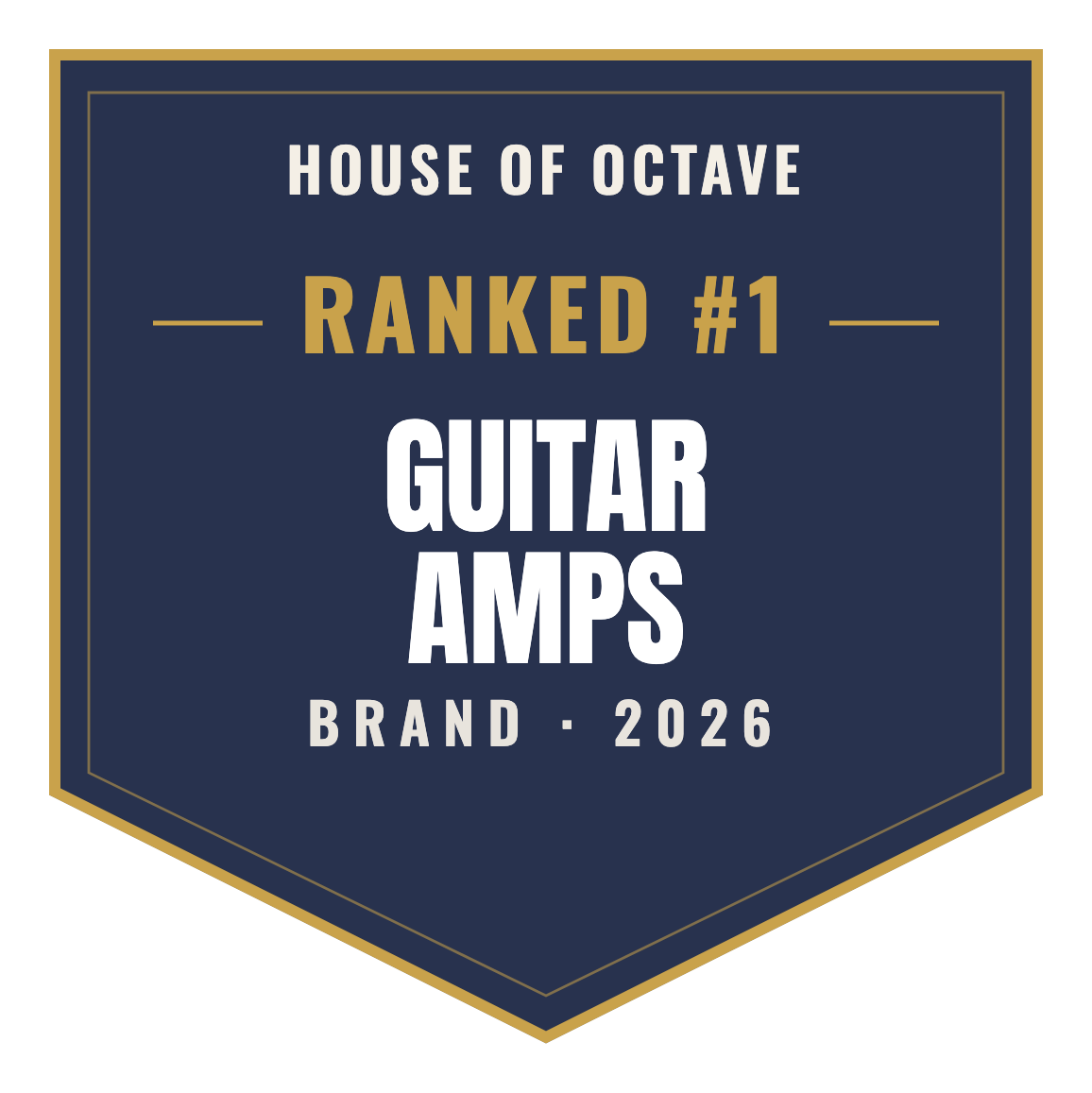 House of Octave Top Brand 2026 — Guitar Amps