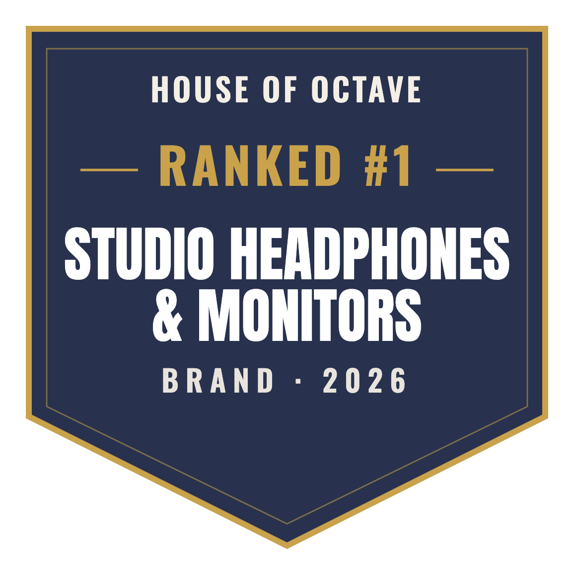 House of Octave Top Brand 2026 — Studio Headphones & Monitors